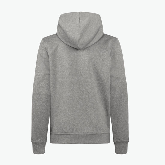 Clique Basic Active Hoody Junior - Grijsmelange Hoodie Junior Clique