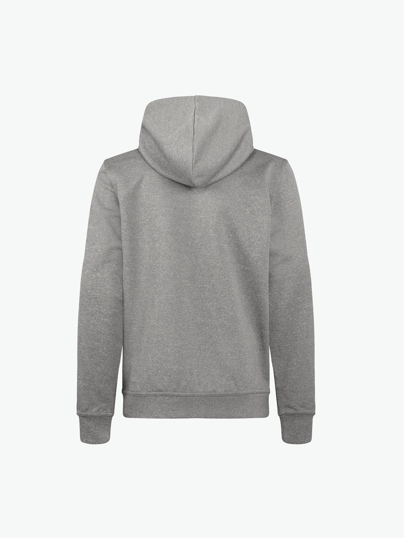 Clique Basic Active Hoody Junior - Grijsmelange Hoodie Junior Clique