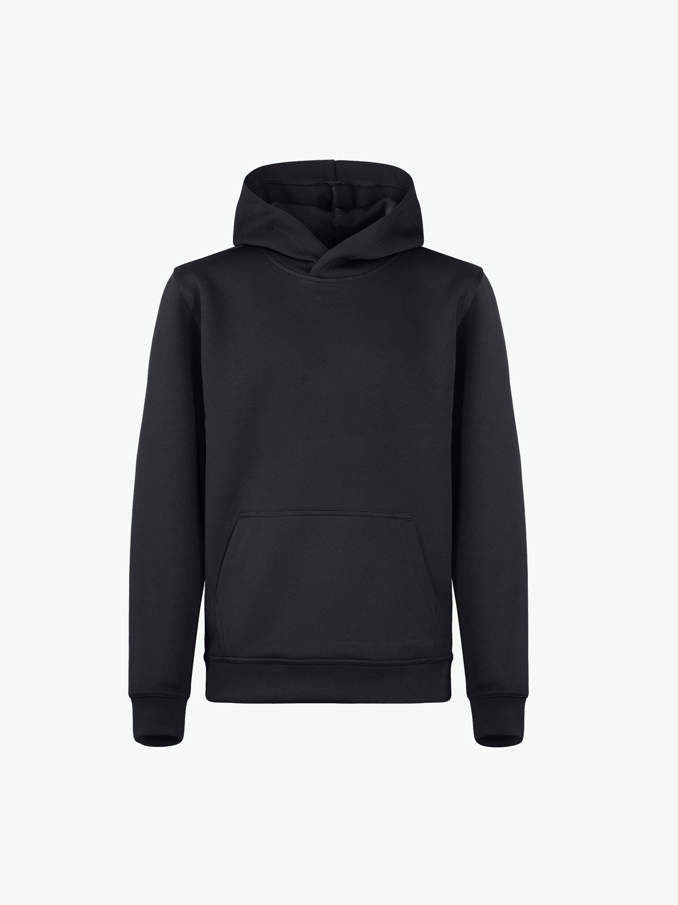 Clique Basic Active Hoody Junior - Zwart Hoodie Junior Clique 90/100