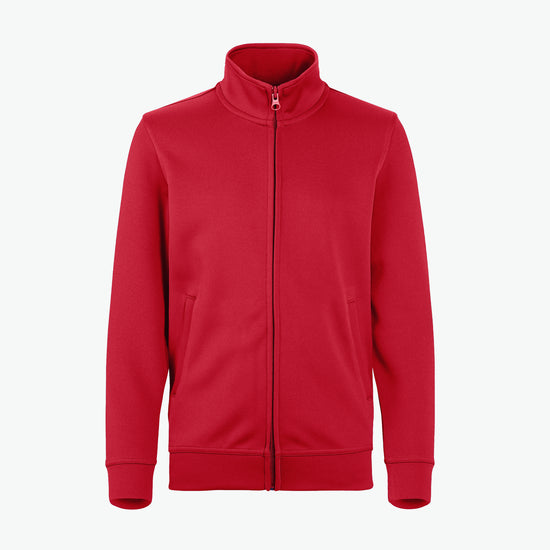Clique Basic Active Cardigan Junior - Rood Vest Junior Clique 90/100