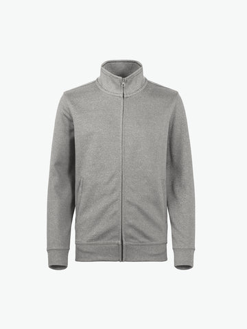 Clique Basic Active Cardigan Junior - Grijsmelange Vest Junior Clique 90/100
