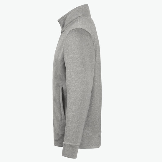 Clique Basic Active Cardigan Junior - Grijsmelange Vest Junior Clique