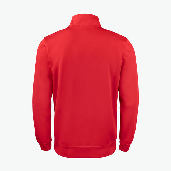 Clique Basic Active Half Zip Junior - Rood Sweater Junior Clique