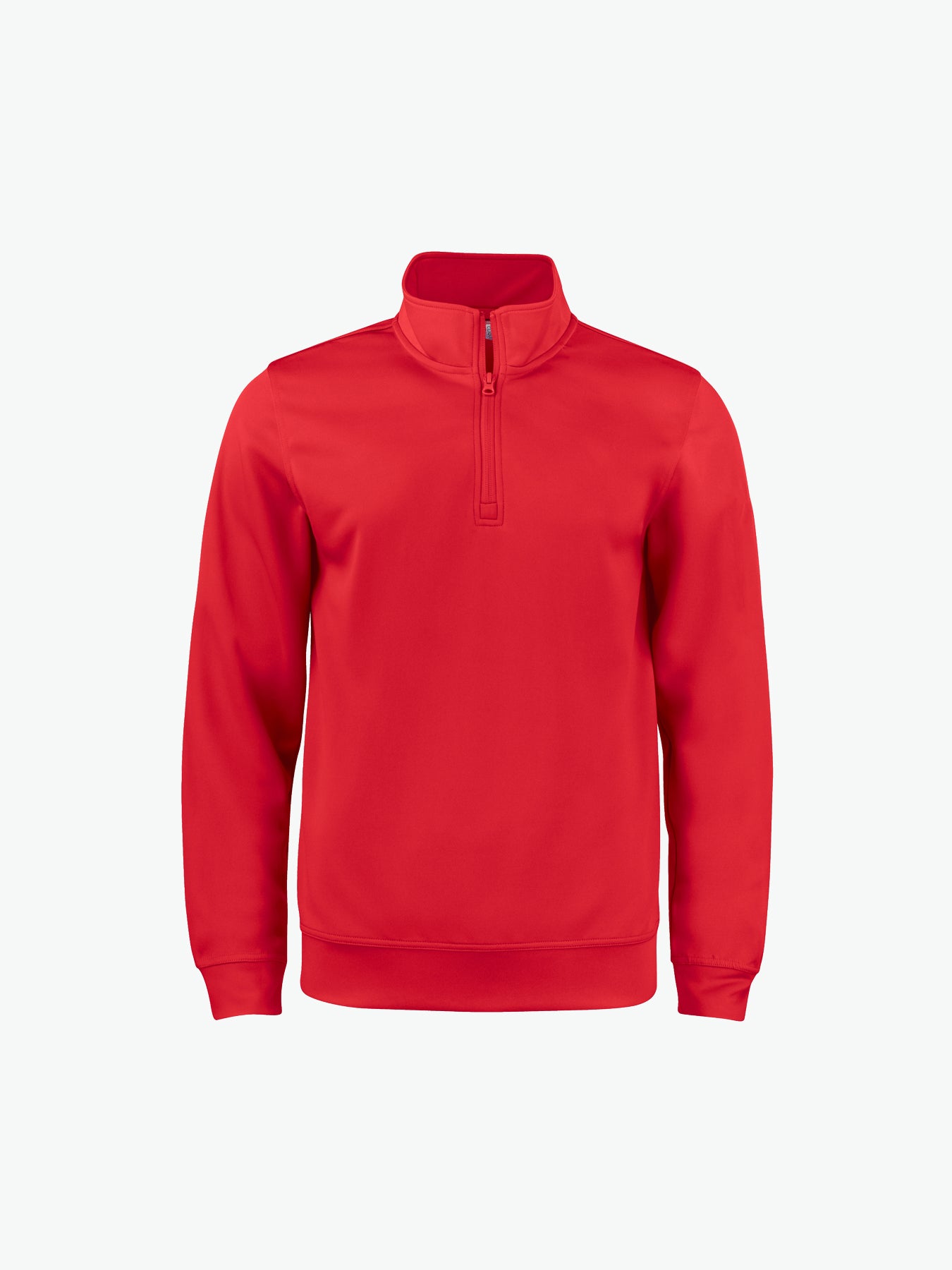 Clique Basic Active Half Zip Junior - Rood Sweater Junior Clique 90/100