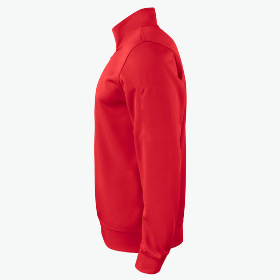 Clique Basic Active Half Zip Junior - Rood Sweater Junior Clique