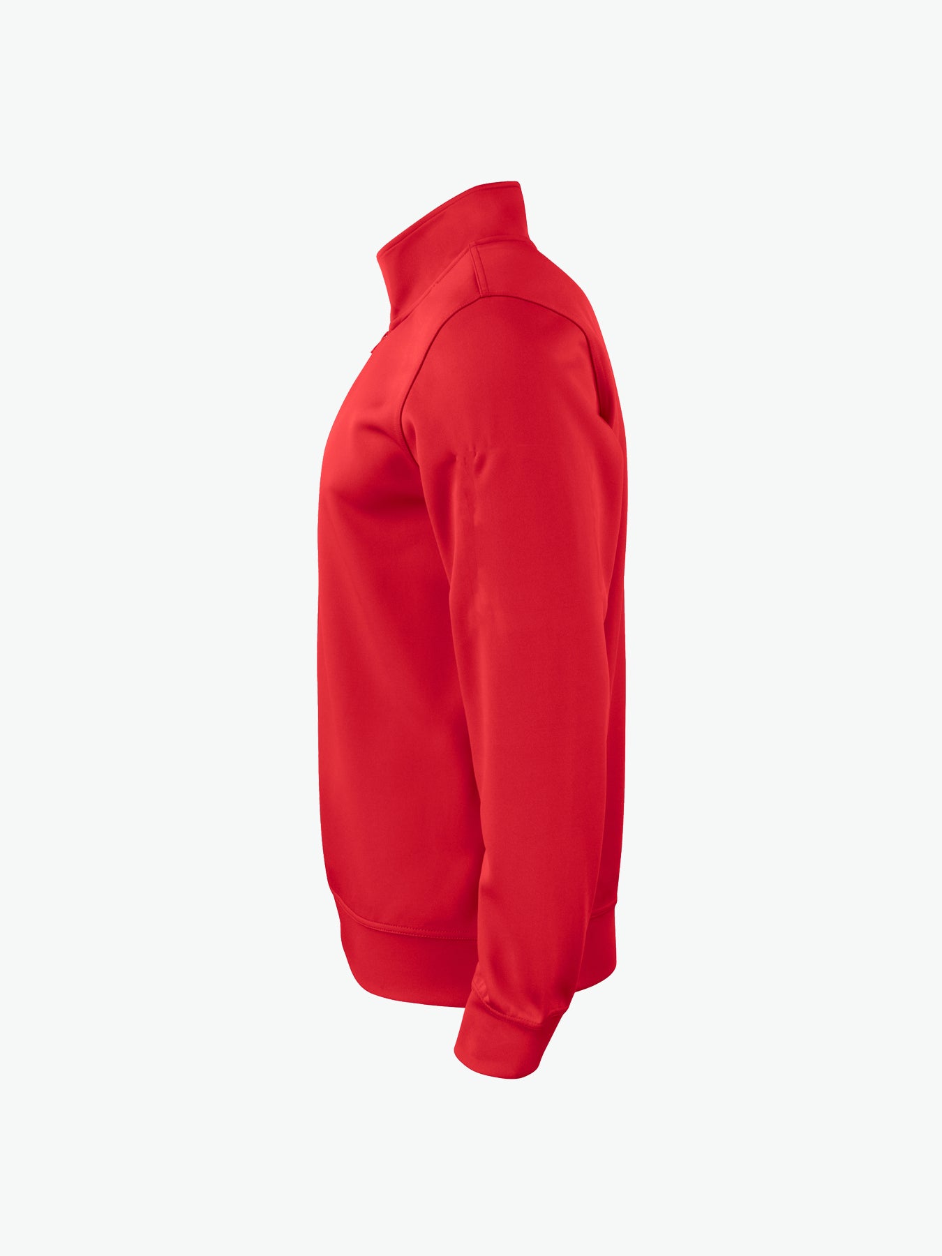 Clique Basic Active Half Zip Junior - Rood Sweater Junior Clique