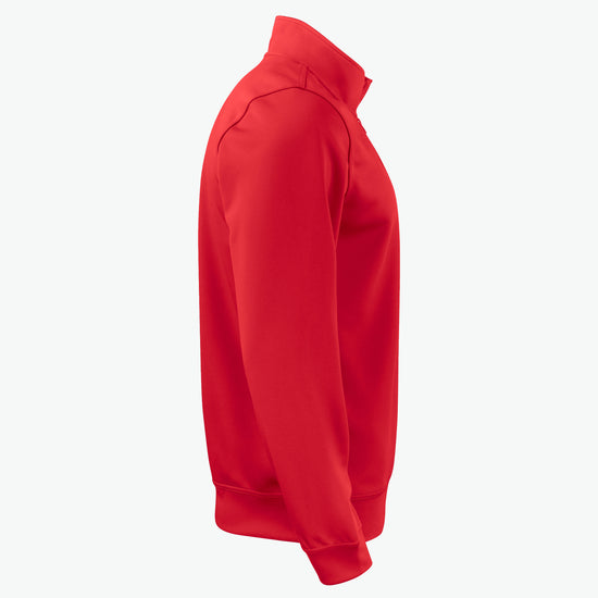 Clique Basic Active Half Zip Junior - Rood Sweater Junior Clique