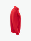 Clique Basic Active Half Zip Junior - Rood Sweater Junior Clique
