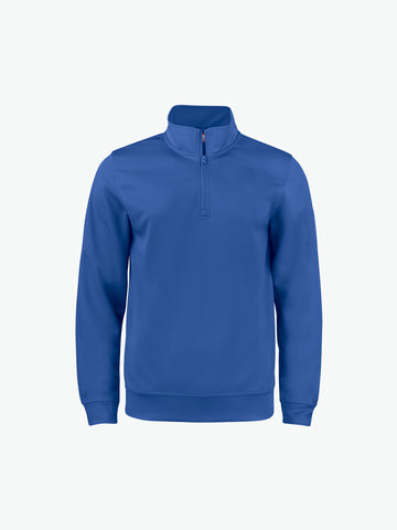 Clique Basic Active Half Zip Junior - Kobalt Sweater Junior Clique 90/100