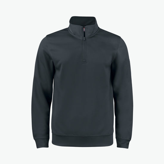 Clique Basic Active Half Zip Junior - Zwart Sweater Junior Clique 90/100