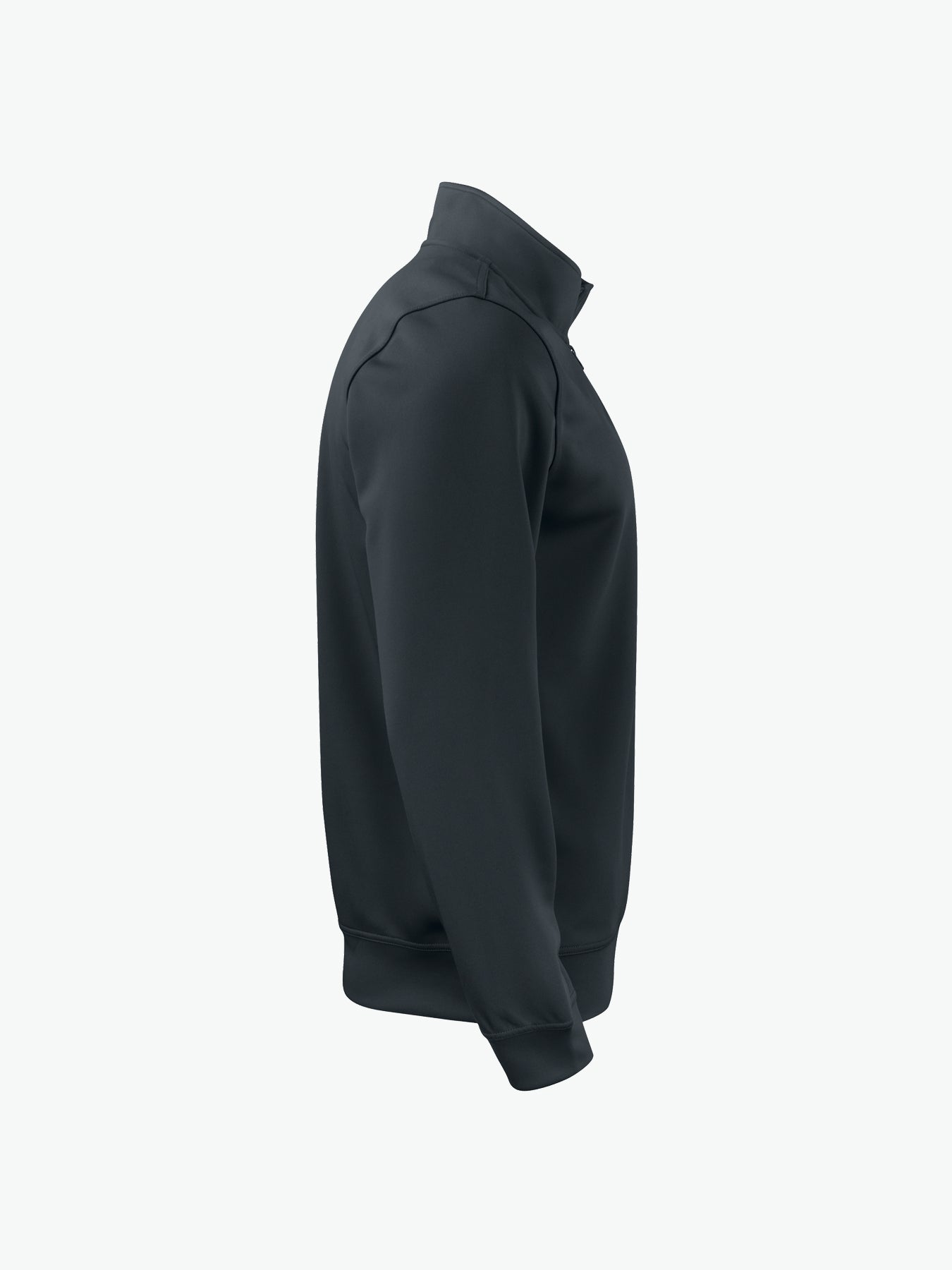 Clique Basic Active Half Zip Junior - Zwart Sweater Junior Clique