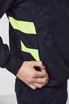 Clique Ambition Roundneck - Signaalgeel Sweater Clique