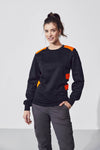 Clique Ambition Roundneck - Signaalgeel Sweater Clique