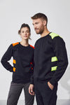Clique Ambition Roundneck - Signaalgeel Sweater Clique