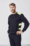 Clique Ambition Roundneck - Signaalgeel Sweater Clique