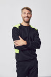 Clique Ambition Roundneck - Signaalgeel Sweater Clique