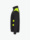 Clique Ambition Half Zip - Signaalgeel Sweater Clique