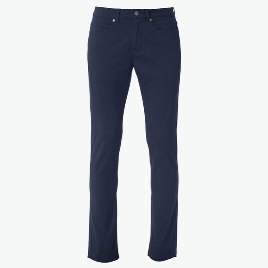 Clique 5-Pocket Stretch Pants - Dark Navy Lange Broek Clique XS