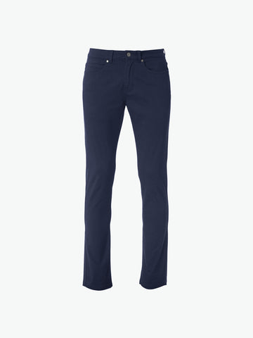 Clique 5-Pocket Stretch Pants - Dark Navy Lange Broek Clique XS