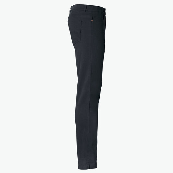 Clique 5-Pocket Stretch Pants - Zwart Lange Broek Clique