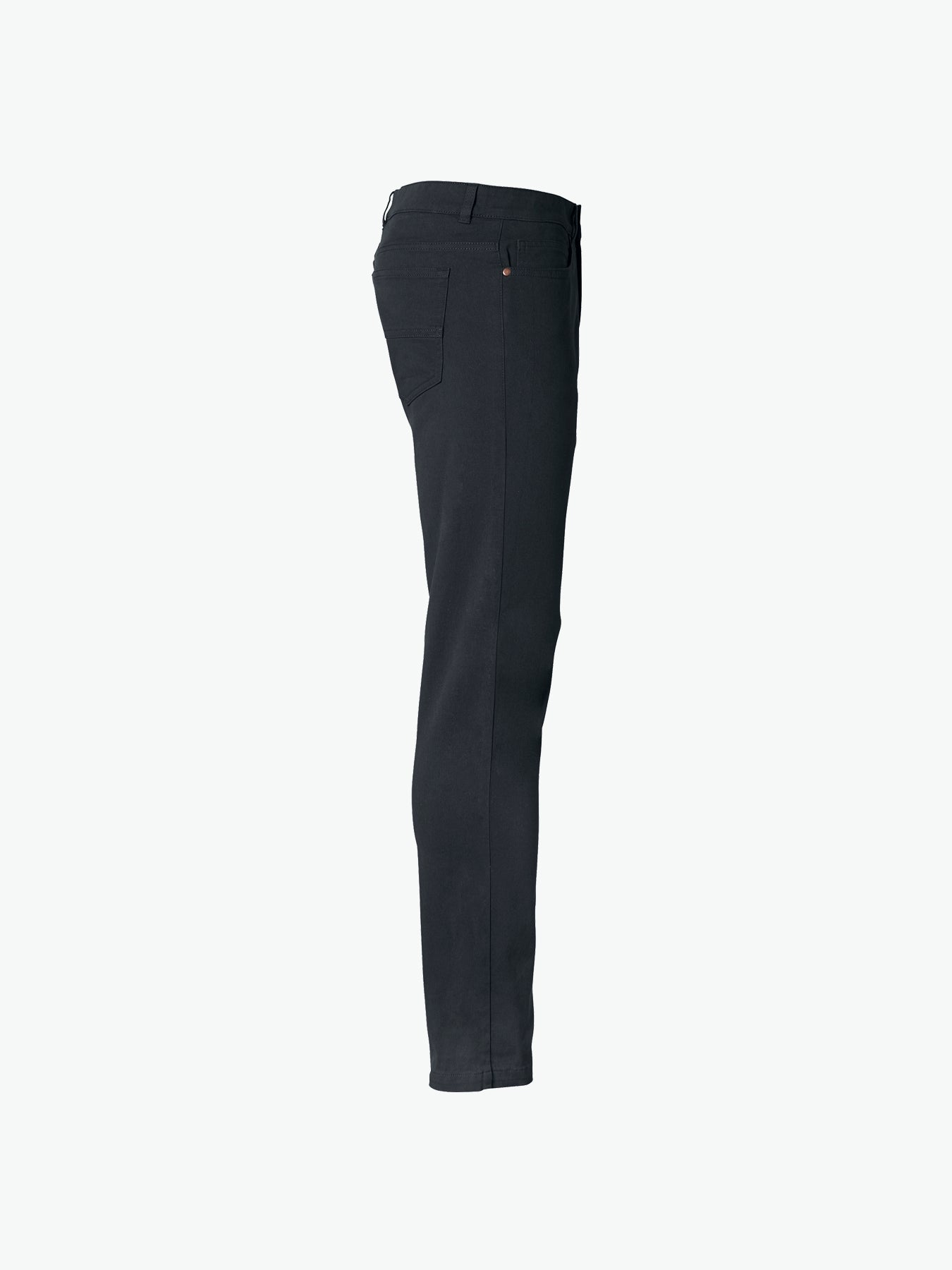 Clique 5-Pocket Stretch Pants - Zwart Lange Broek Clique