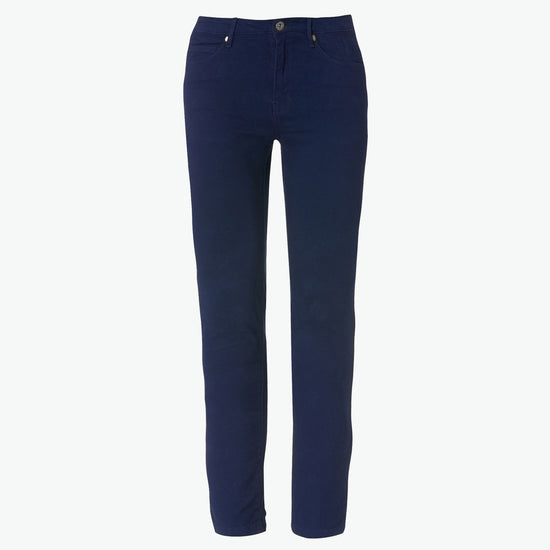 Clique 5-Pocket Stretch Pants Women - Dark Navy Lange Broek Dames Clique S