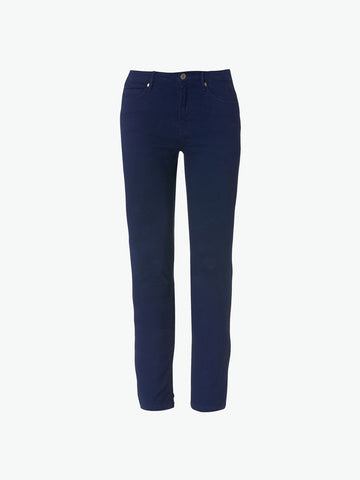 Clique 5-Pocket Stretch Pants Women - Dark Navy Lange Broek Dames Clique S