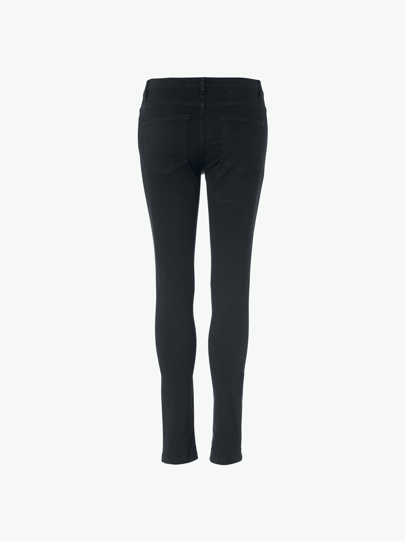 Clique 5-Pocket Stretch Pants Women - Zwart Lange Broek Dames Clique