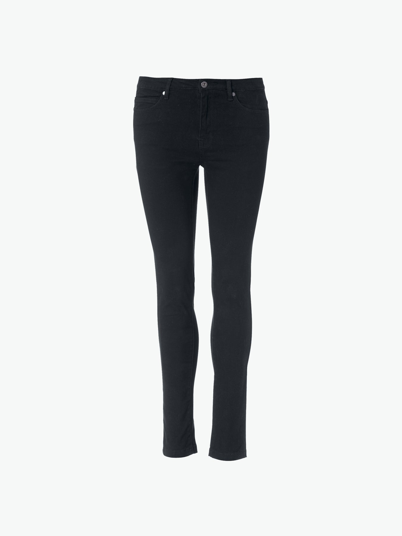 Clique 5-Pocket Stretch Pants Women - Zwart Lange Broek Dames Clique S