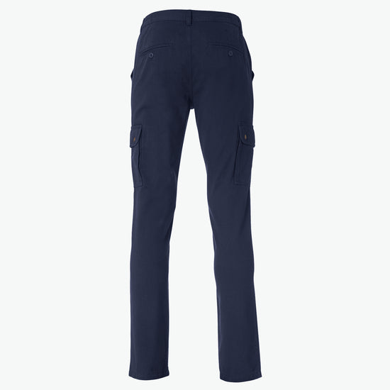Clique Cargo Pocket Pants - Dark Navy Lange Broek Clique