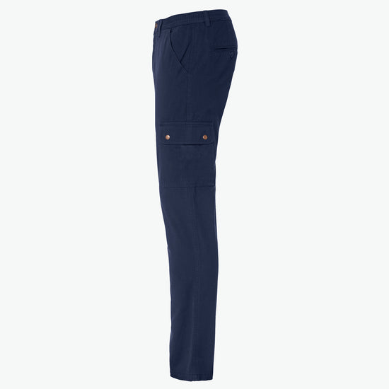 Clique Cargo Pocket Pants - Dark Navy Lange Broek Clique