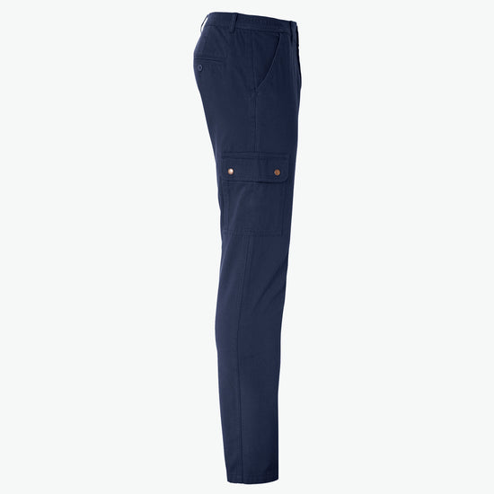 Clique Cargo Pocket Pants - Dark Navy Lange Broek Clique