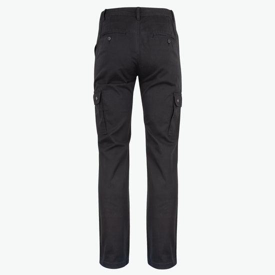 Clique Cargo Pocket Pants - Zwart Lange Broek Clique