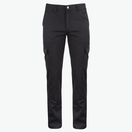 Clique Cargo Pocket Pants - Zwart Lange Broek Clique XS