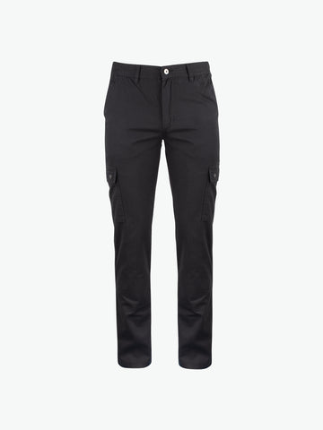 Clique Cargo Pocket Pants - Zwart Lange Broek Clique XS