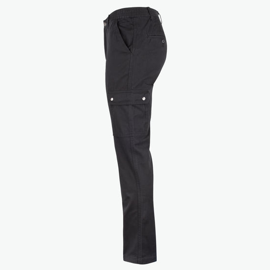 Clique Cargo Pocket Pants - Zwart Lange Broek Clique