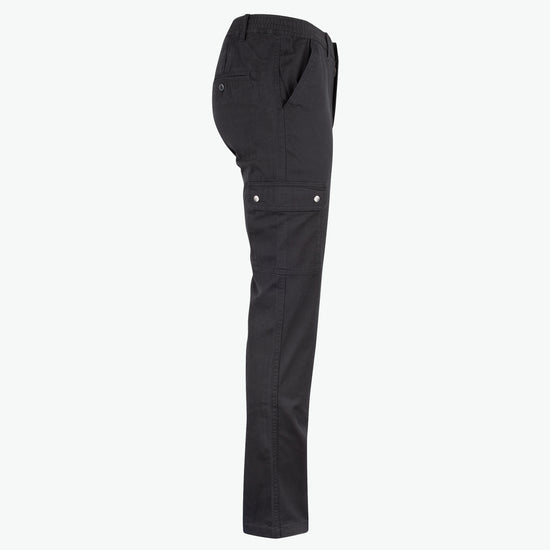 Clique Cargo Pocket Pants - Zwart Lange Broek Clique