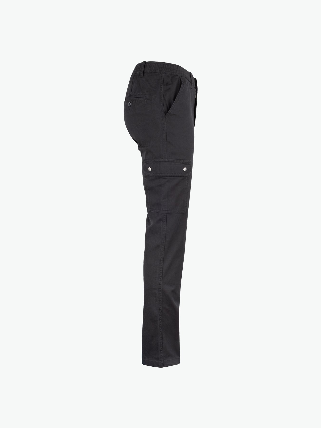 Clique Cargo Pocket Pants - Zwart Lange Broek Clique