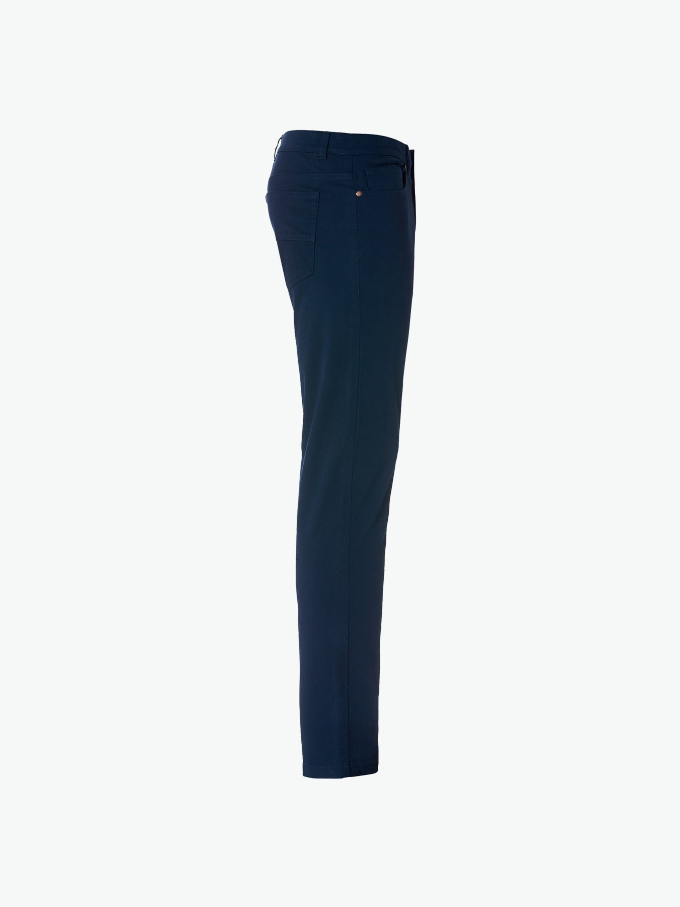 Clique 5-Pocket Stretch Light Pants - Dark Navy Lange Broek Clique