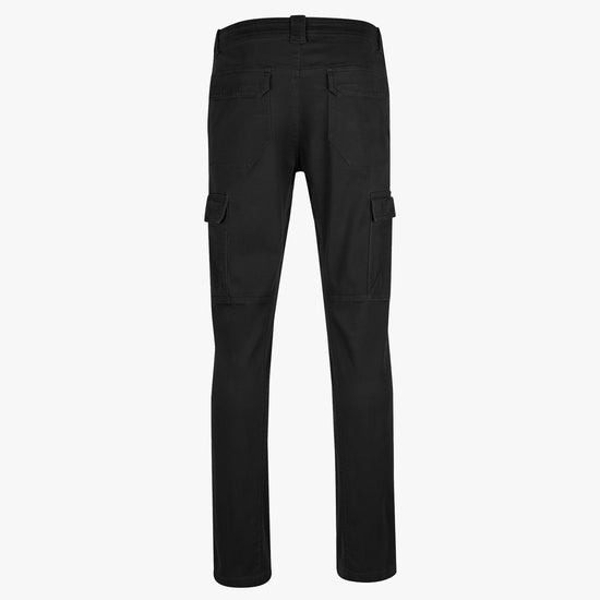 Clique Cargo Pocket Stretch Pants - Zwart Lange Broek Clique