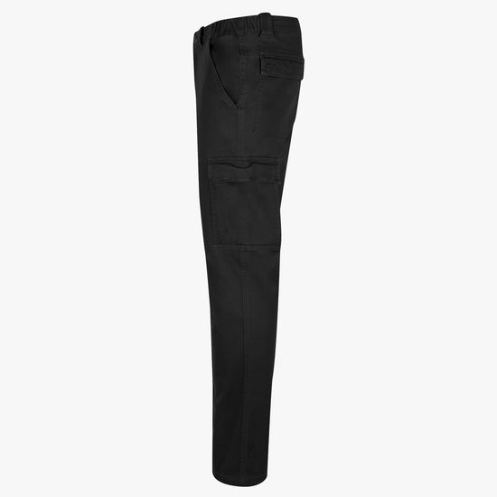 Clique Cargo Pocket Stretch Pants - Zwart Lange Broek Clique