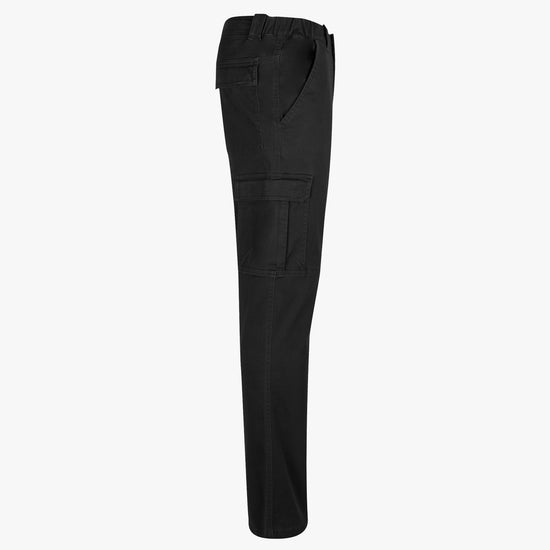 Clique Cargo Pocket Stretch Pants - Zwart Lange Broek Clique