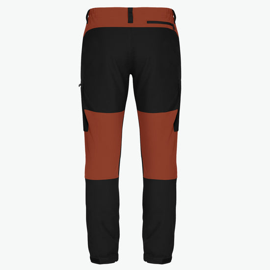 Clique Kenai Pants - Donker Oranje Lange Broek Clique