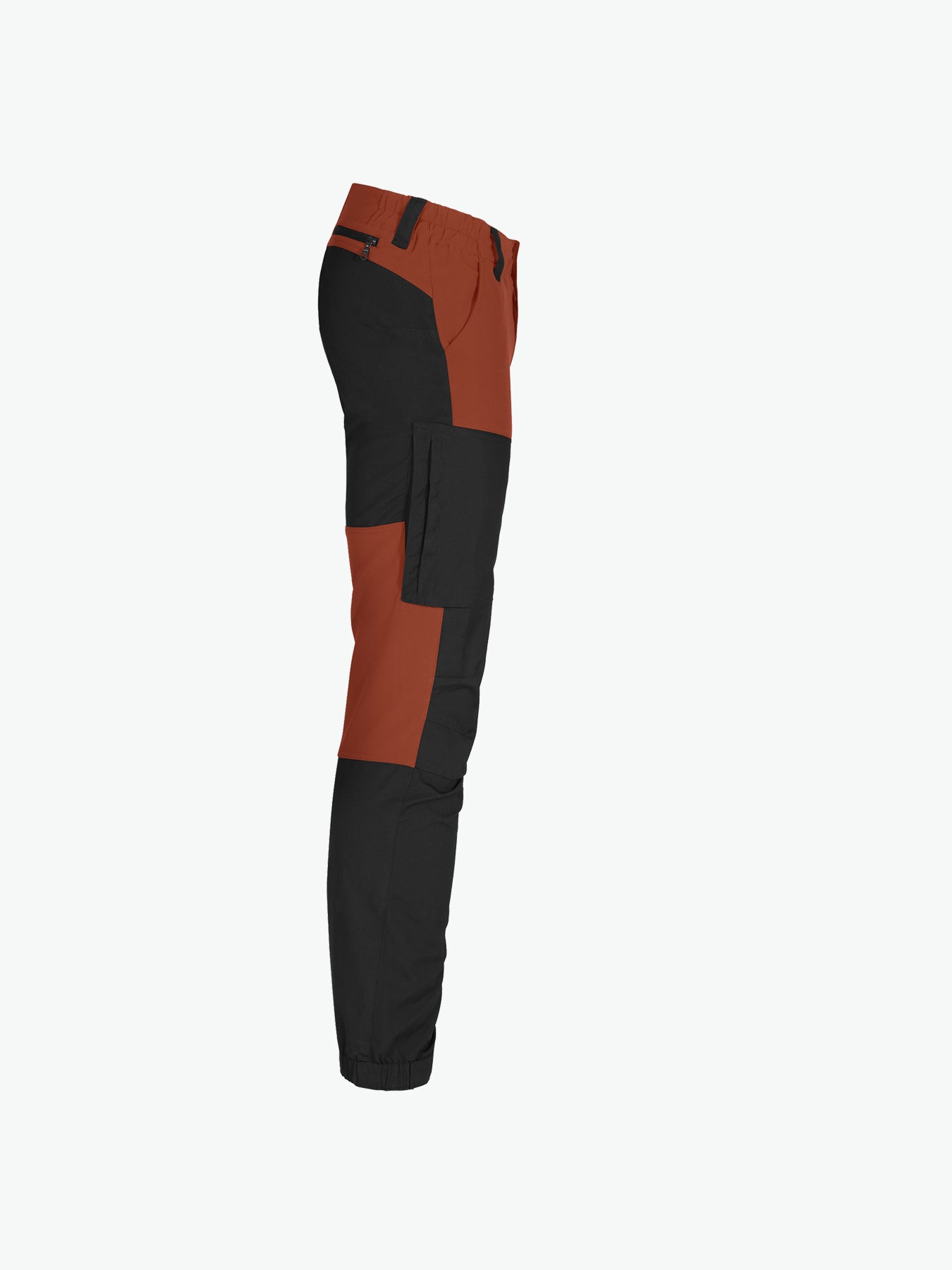 Clique Kenai Pants - Donker Oranje Lange Broek Clique