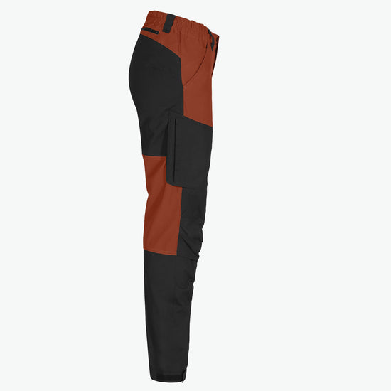 Clique Kenai Women - Donker Oranje Lange Broek Dames Clique