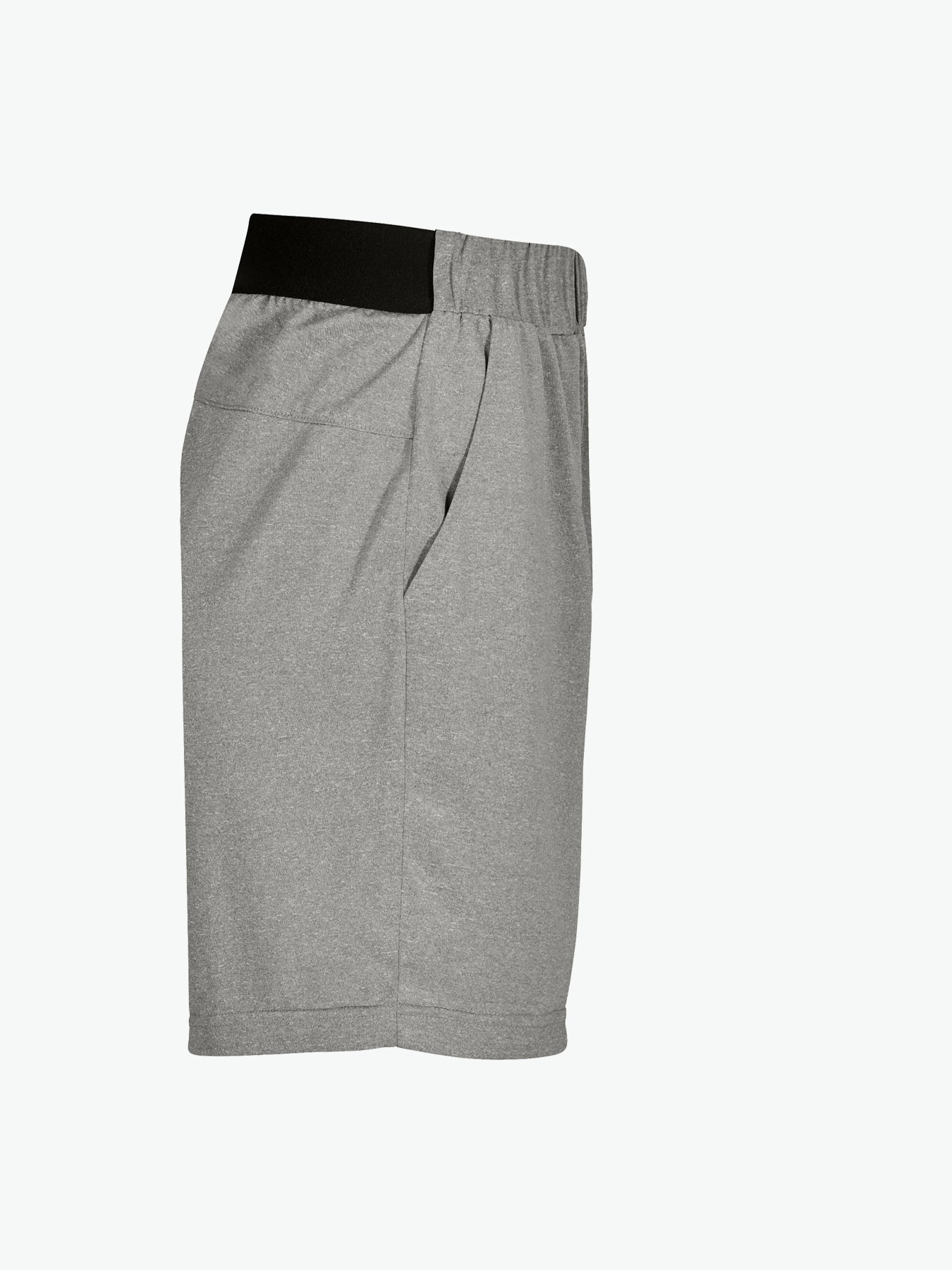 Clique Basic Active Shorts - Grijsmelange Korte Broek Clique