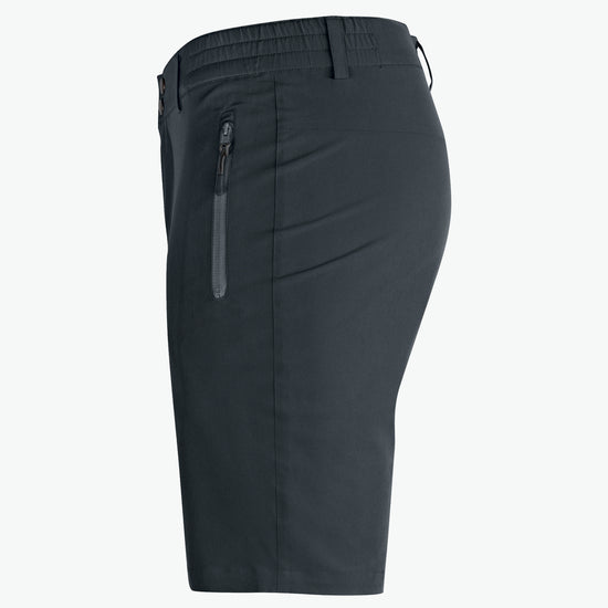 Clique Bend Shorts - Zwart Korte Broek Clique