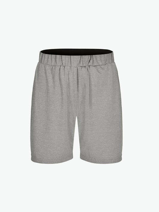 Clique Basic Active Shorts Junior - Grijsmelange Korte Broek Junior Clique 110/120