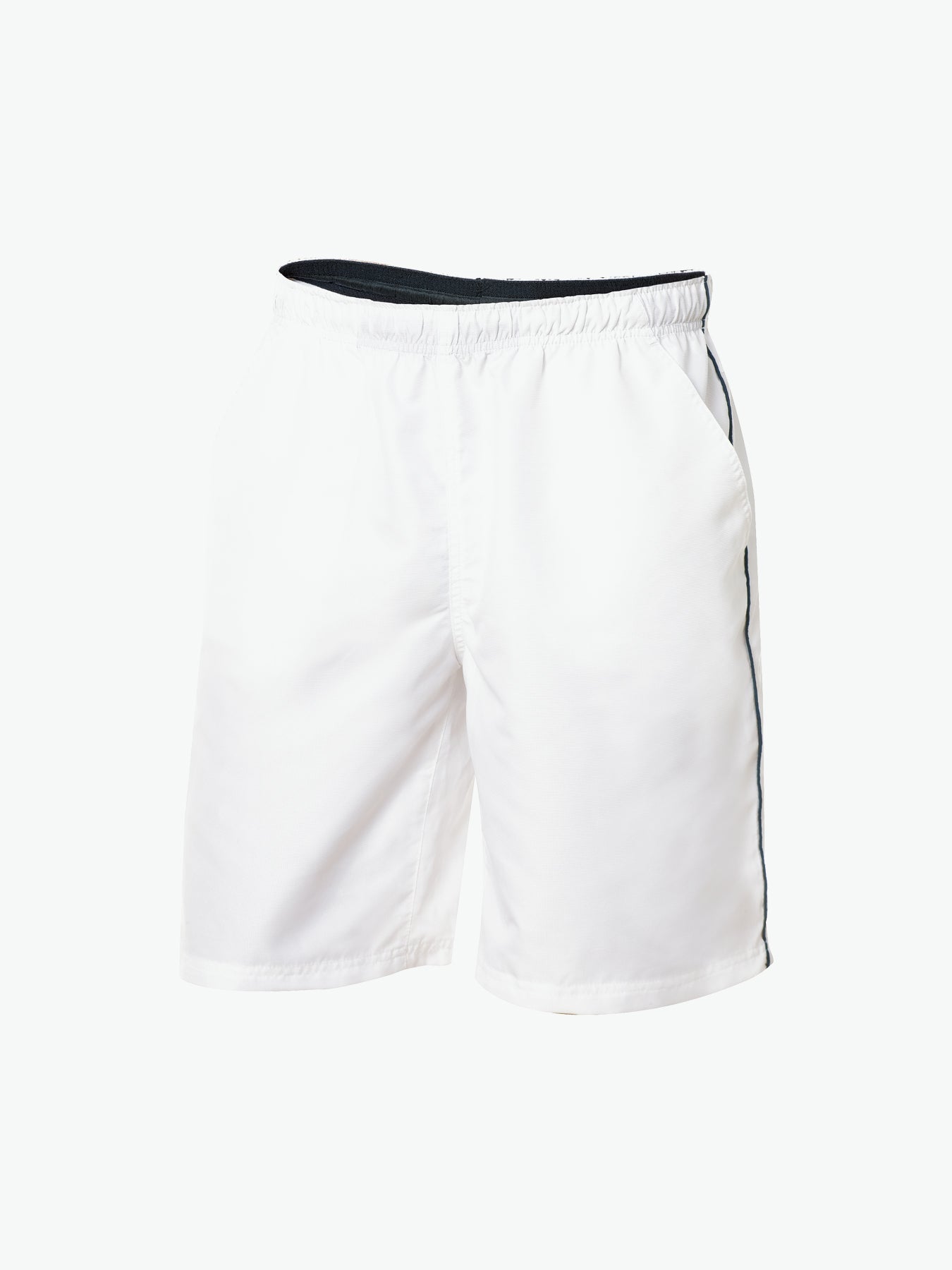 Clique Hollis Shorts - Wit/Navy Korte Broek Clique