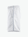 Clique Hollis Shorts - Wit/Navy Korte Broek Clique